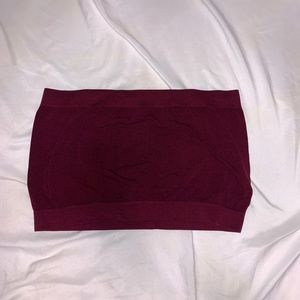 basic O/S burgundy crop from FN! ♥️